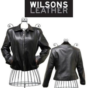 Wilson's Leather, Black Womens Jacket,